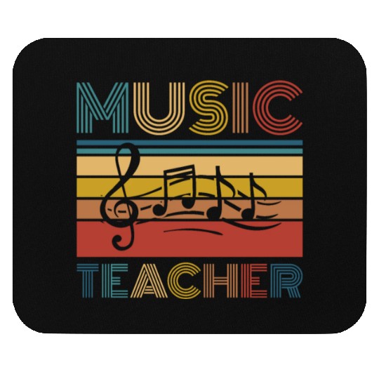 Music Teacher music nout Mouse Pads
