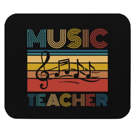 Music Teacher music nout Mouse Pads