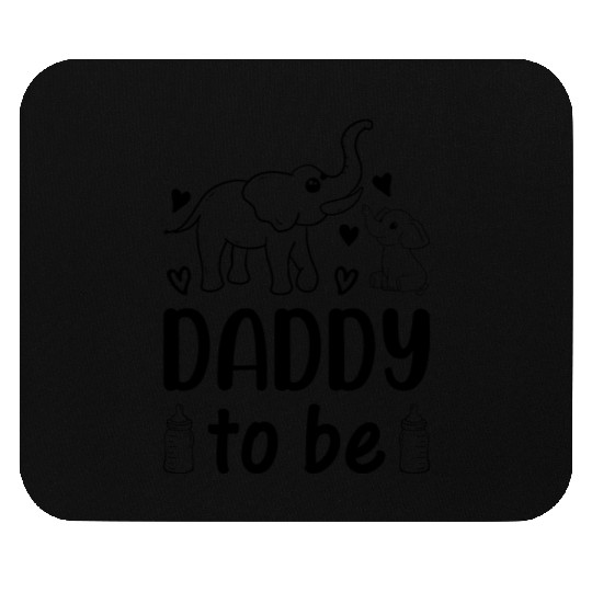 Elephant Daddy To Be - Baby Shower Paternity New D Mouse Pads