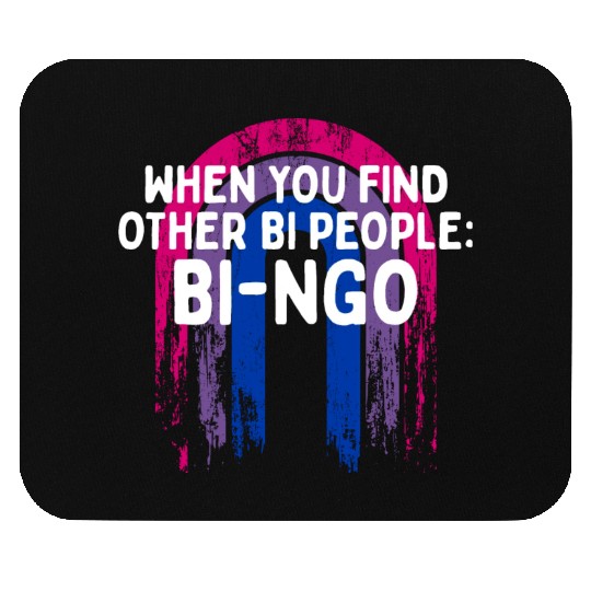 Other Bi People Bi-ngo Bisexual LGBTQ Bi Pride Mouse Pads