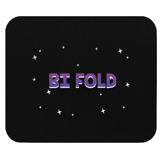 Bi Fold Bisexual LGBTQ Bi Pride LGBT Positivity Mouse Pads