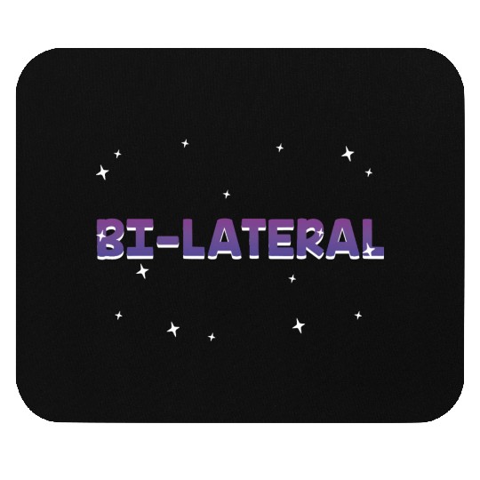 Bilateral Bisexual LGBTQ Bi Pride LGBT Asexual Mouse Pads
