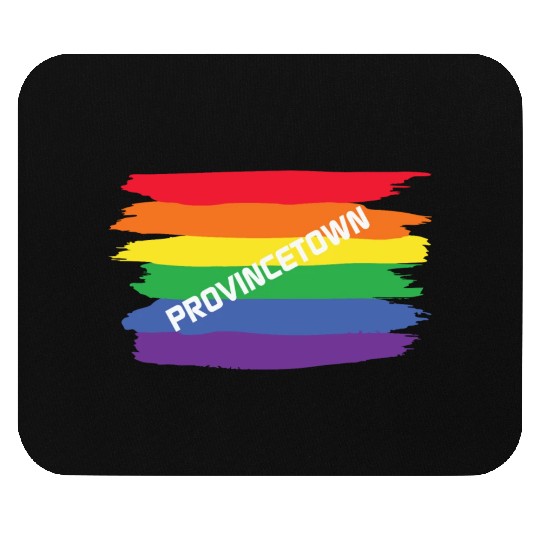 LBGT Flag Gay Pride Human Vintage Rainbow Mouse Pads