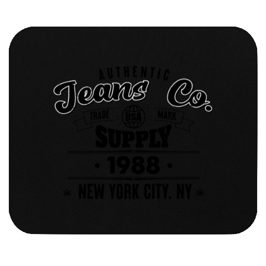 New York City Born In 1988 Vintage Birthday Mouse Pads