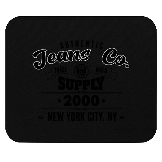 New York City Born In 2000 Vintage Birthday Mouse Pads