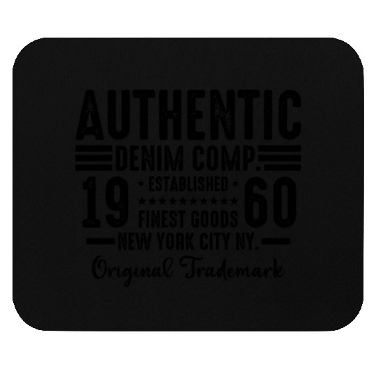 New York City Born In 1960 Vintage Birthday Mouse Pads