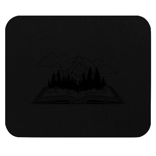 Gifts for Book Lovers, Books Literature Nature Mouse Pads