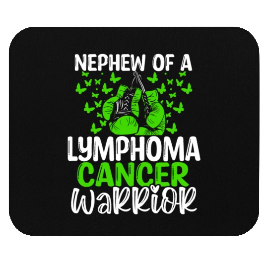 Lymphoma Cancer Awareness Nephew Aunt Uncle Mouse Pads