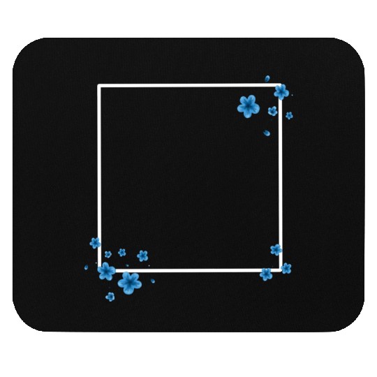 Square Blossom Mouse Pads