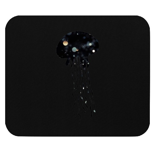 Jellyfish Galaxy Mouse Pads