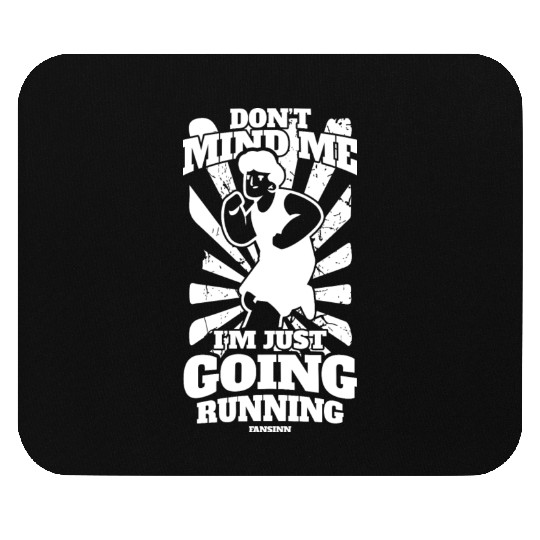 Run jogging sport race training gift Mouse Pads