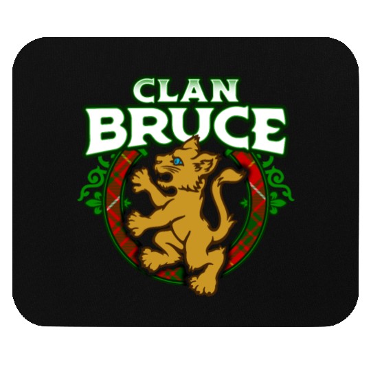 Clan Bruce Cute Baby Lion Rampant Kitten Mouse Pads