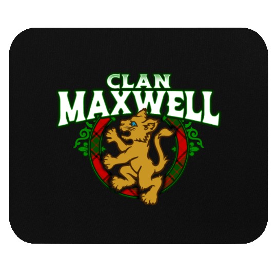 Clan Maxwell Cute Baby Lion Rampant Kitten Mouse Pads