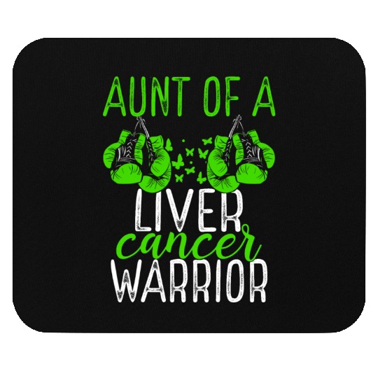 Aunt Liver Cancer Awareness Niece Nephew Mouse Pads