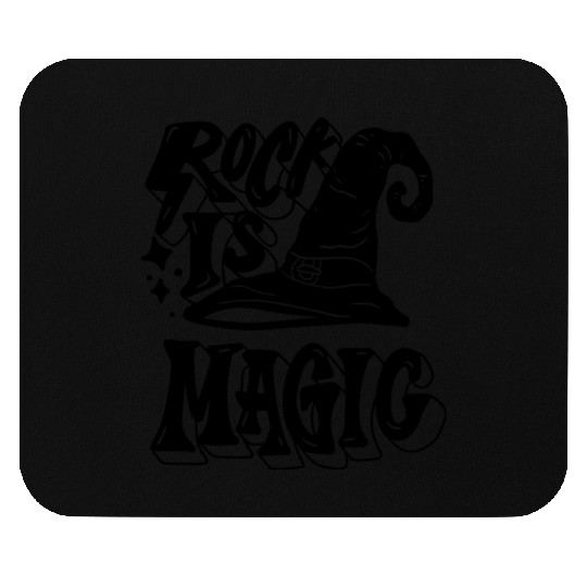 Rock is magic Mouse Pads