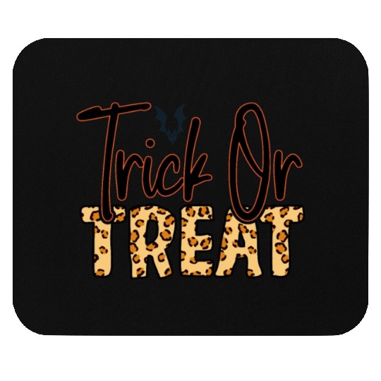 Halloween Trick or Treat October 31 Bat Mouse Pads