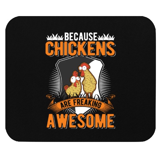 Chickens Farmer Chicken Coop Mouse Pads