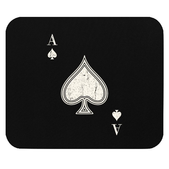 Ace Of Spades Blackjack Cards Poker 21 Mouse Pads