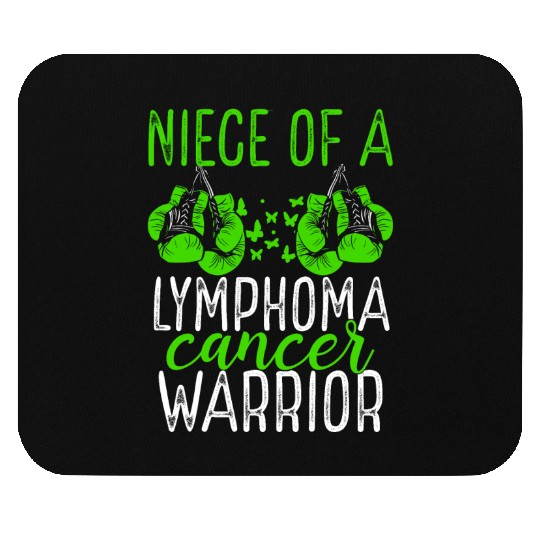 Niece Lymphoma Cancer Awareness Aunt Uncle Mouse Pads