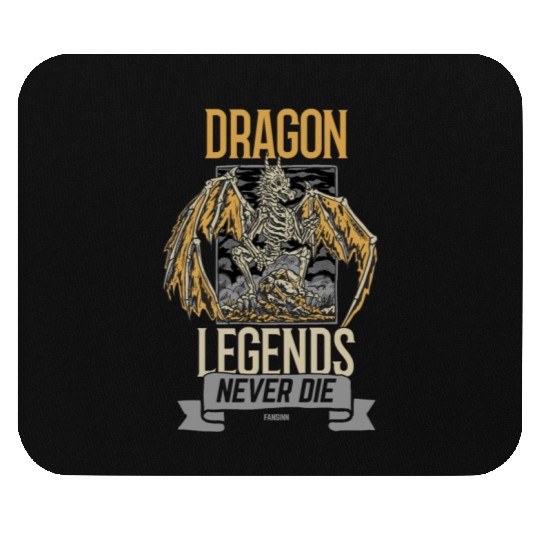 Dragon Legends Never Die Mouse Pads