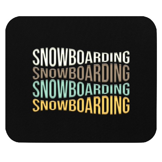 snowboarding Mouse Pads