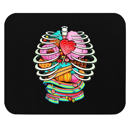 Unicorn Anatomy Sweet Inside Mouse Pads