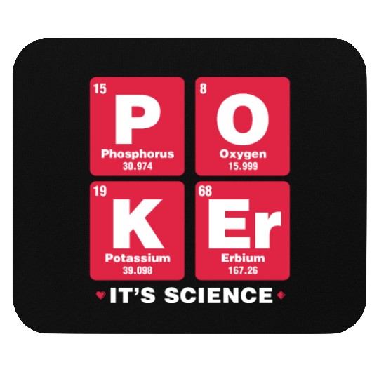 Poker It's Science Mouse Pads