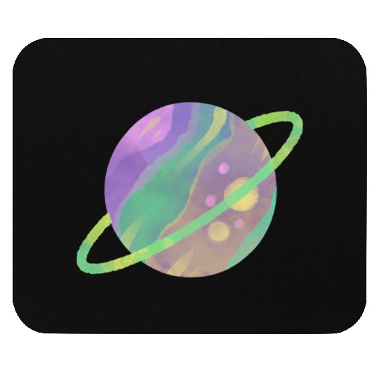 Sun Moon Classic Cotton Mouse Pads