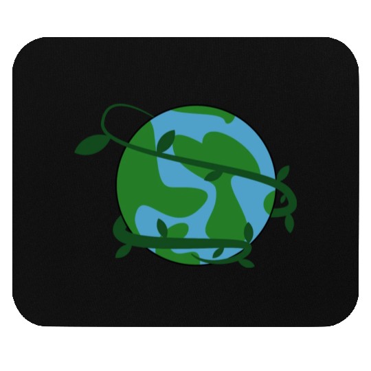green earth imagination Mouse Pads