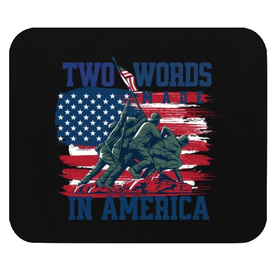 U S Army Veteran Flag 2 Mouse Pads