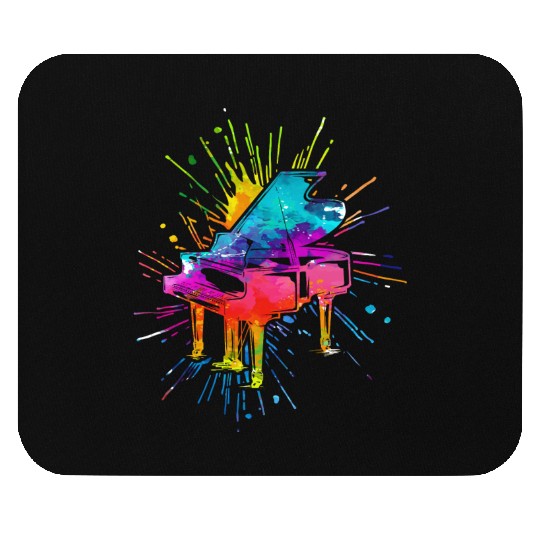 Piano, Pianist Mouse Pads