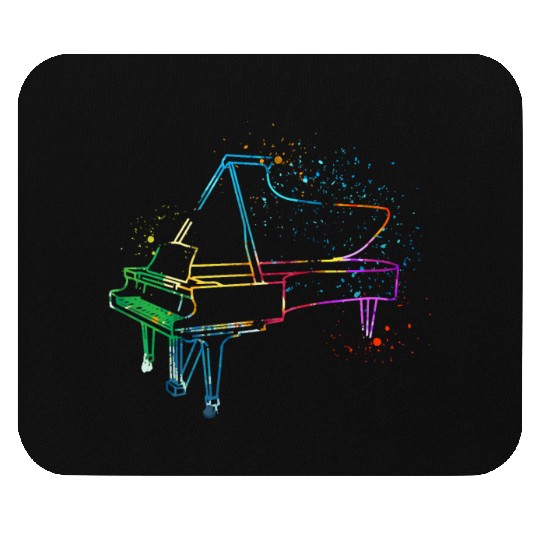 Piano, Pianist Mouse Pads