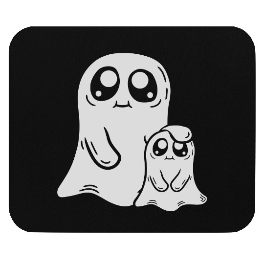 dad child ghost comic Mouse Pads