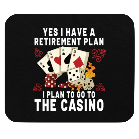 Poker Casino Poker Player Gambling Roulette Gift Mouse Pads