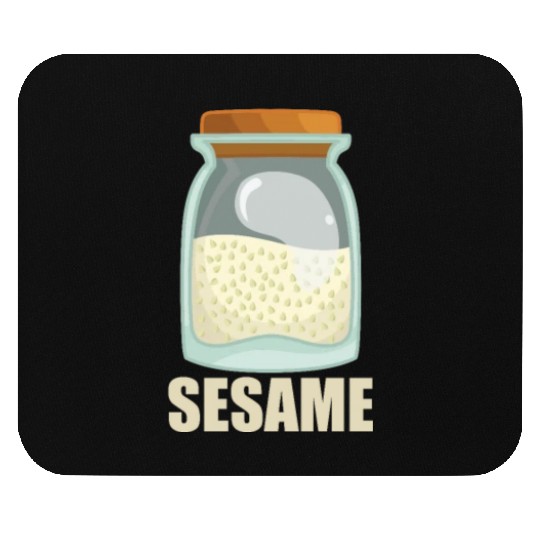 Sesame Spice Flavor Food Cooking Mouse Pads