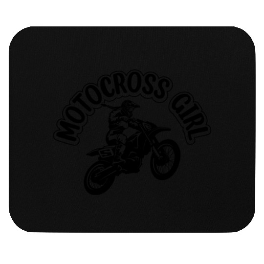 Dirtbike Girl Supercross Girl Enduro Off-road Moto Mouse Pads