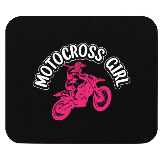 Dirtbike Girl Supercross Girl Off-road Enduro Moto Mouse Pads