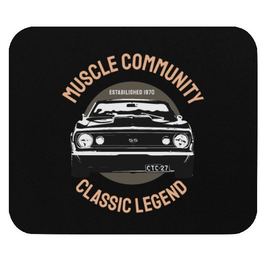 Muscle Community Classic Legend Vintage Gift Ideas Mouse Pads