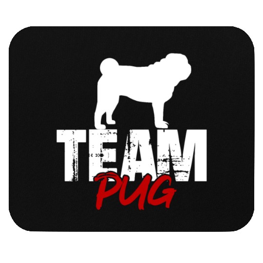 Team Pug Mouse Pads
