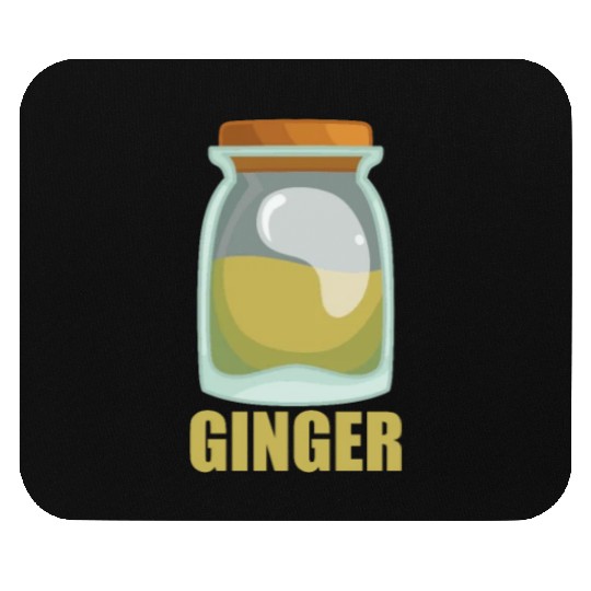 Ginger Spice Flavor Food Cooking Mouse Pads