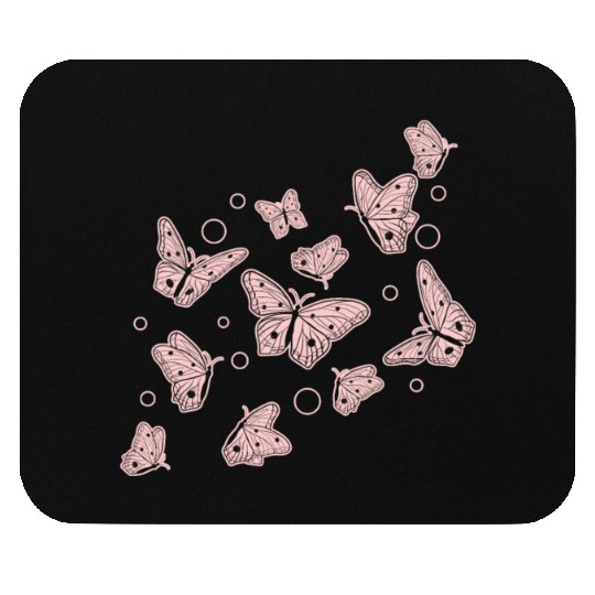 Cute Butterflies Gardening Butterfly Lover Mouse Pads