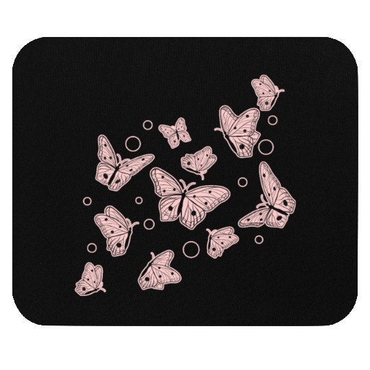 Cute Butterflies Gardening Butterfly Lover Mouse Pads