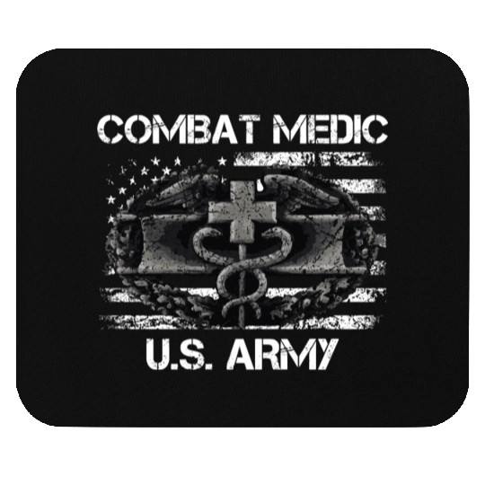 Us Army Combat Medic U.S Army Veteran Mouse Pads