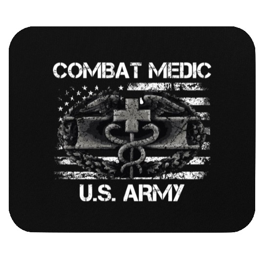 Us Army Combat Medic U.S Army Veteran Mouse Pads