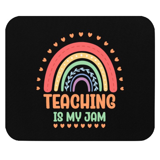 Teaching Is My Jam School Teacher Appreciation Mouse Pads
