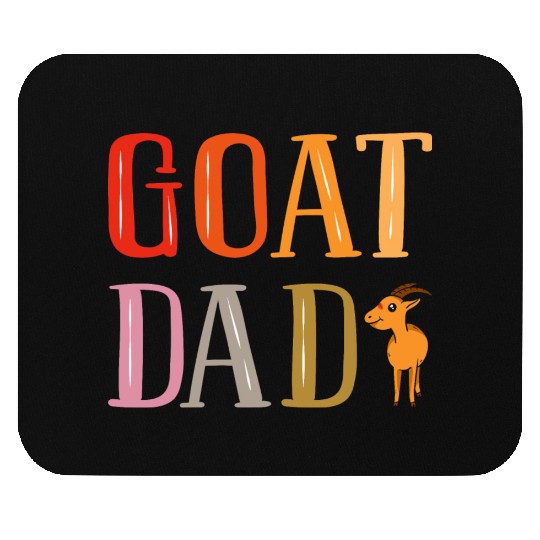Goat Dad Goat Lover Mouse Pads