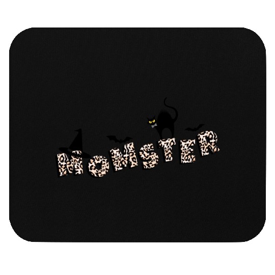 Momster (leopard) Mouse Pads
