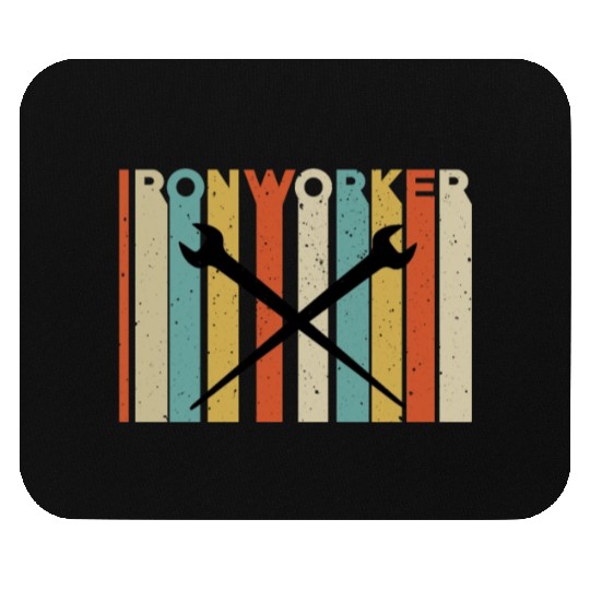 Ironworker Mouse Pads