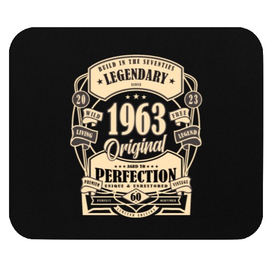 60th Birthday Gift Myth Legend Original present Mouse Pads