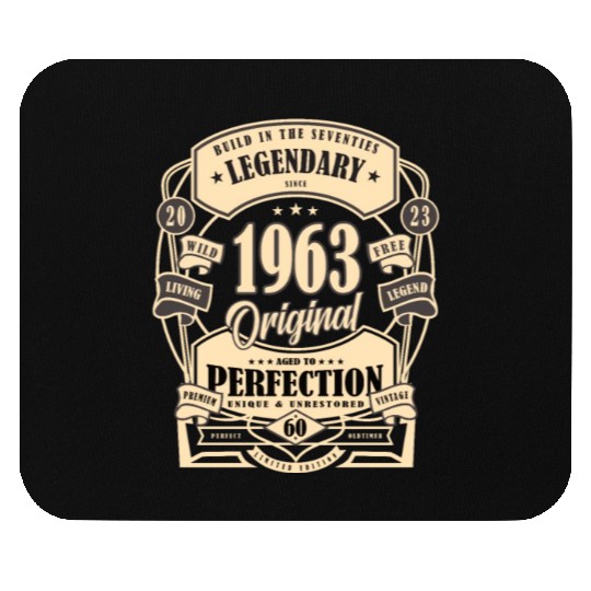 60th Birthday Gift Myth Legend Original present Mouse Pads